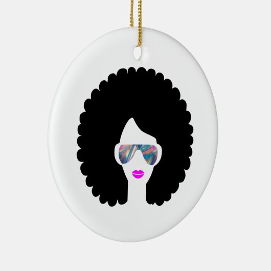 hologram afro keramisch ornament (Rechts)