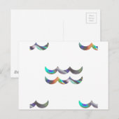 hologram Aquarius Briefkaart (Voorkant / Achterkant)