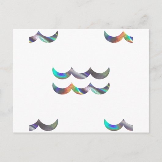hologram Aquarius Briefkaart (Voorkant)