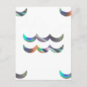 hologram Aquarius Briefkaart (Voorkant)