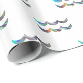 hologram Aquarius Cadeaupapier (Rol Hoek)