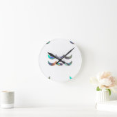 hologram Aquarius Ronde Klok (Huis)