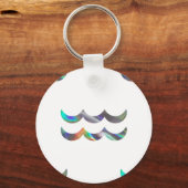 hologram Aquarius Sleutelhanger (Voorkant)
