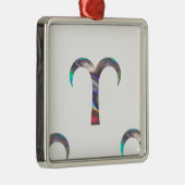 hologram Aries Metalen Ornament (Rechts)
