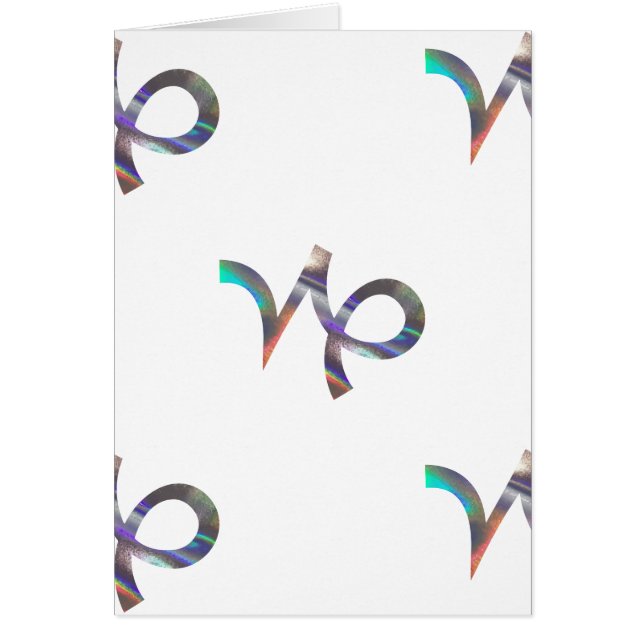 hologram Capricorn (Voorkant)