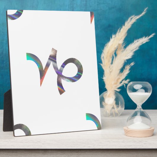 hologram Capricorn Fotoplaat (Zijkant)
