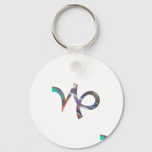 hologram Capricorn Sleutelhanger