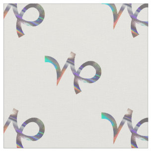 hologram Capricorn stof