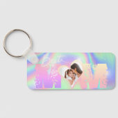 Hologram Custom Photo Best Mom Metal Sleutelhanger (Achterkant)