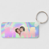Hologram Custom Photo Best Mom Metal Sleutelhanger (Voorkant)