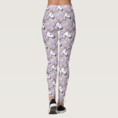Hologram Eenhoorn Emoji leggings (Achterkant)