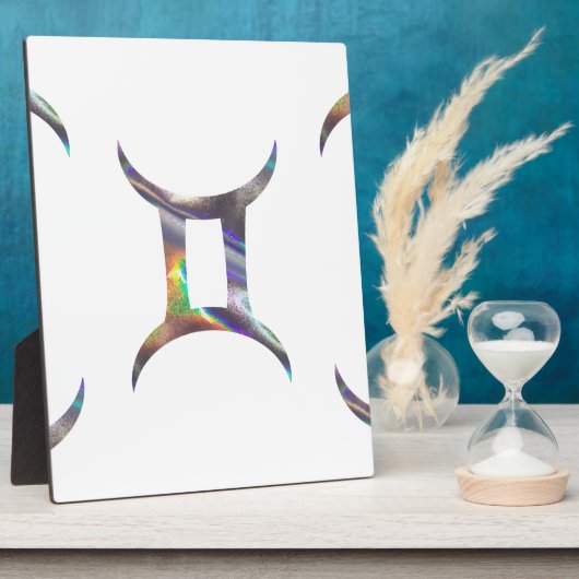 hologram Gemini Fotoplaat (Zijkant)