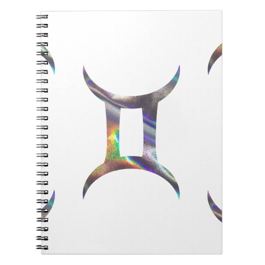 hologram Gemini Notitieboek (Voorkant)