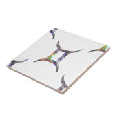 hologram Gemini Tegeltje (Zijkant)