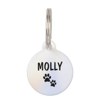 Hologram huisdier hond kat poot (Molly) Huisdierpenning
