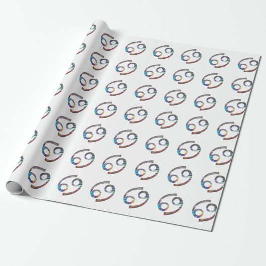hologram kanker cadeaupapier (Uitgerold)