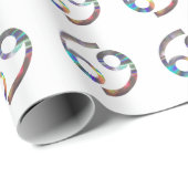 hologram kanker cadeaupapier (Rol Hoek)
