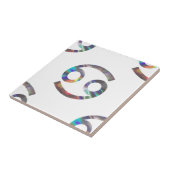 hologram kanker tegeltje (Zijkant)