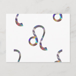 hologram Leo Briefkaart