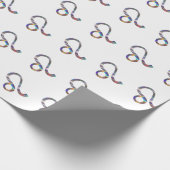 hologram Leo Cadeaupapier (Hoek)