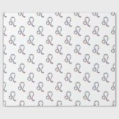 hologram Leo Cadeaupapier (Vlak)
