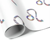 hologram Leo Cadeaupapier (Rol Hoek)