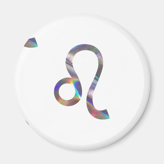 hologram Leo Magneet (Voorkant)