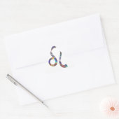 hologram Leo Sticker (Envelop)