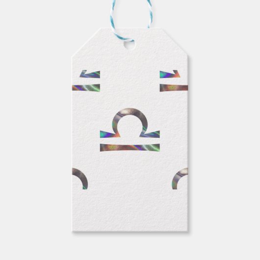hologram Libra Cadeaulabel (Voorkant)
