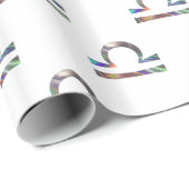 hologram Libra Cadeaupapier (Rol Hoek)