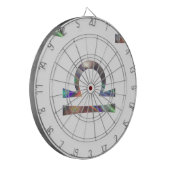 hologram Libra Dartbord (Voorkant Links)