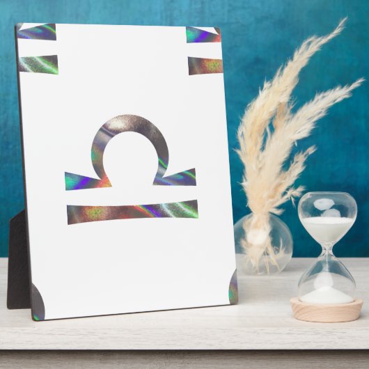 hologram Libra Fotoplaat (Zijkant)