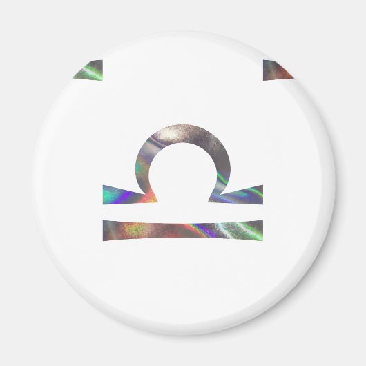 hologram Libra Magneet (Voorkant)