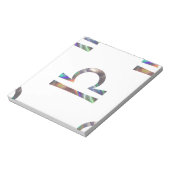 hologram Libra Notitieblok (Linkerzijde)