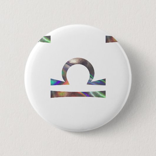 hologram Libra Ronde Button 5,7 Cm (Voorkant)