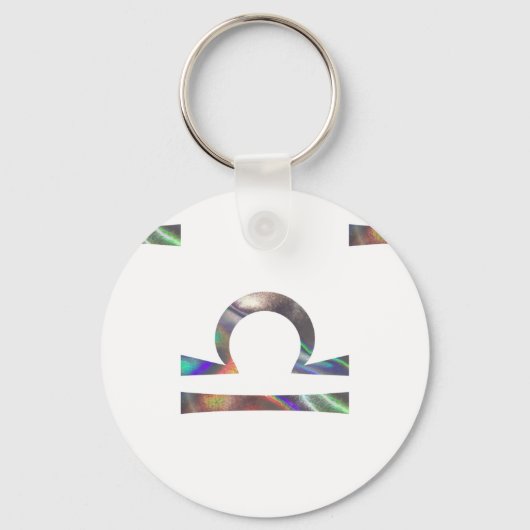 hologram Libra Sleutelhanger (Voorkant)