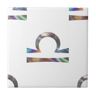 hologram Libra Tegeltje