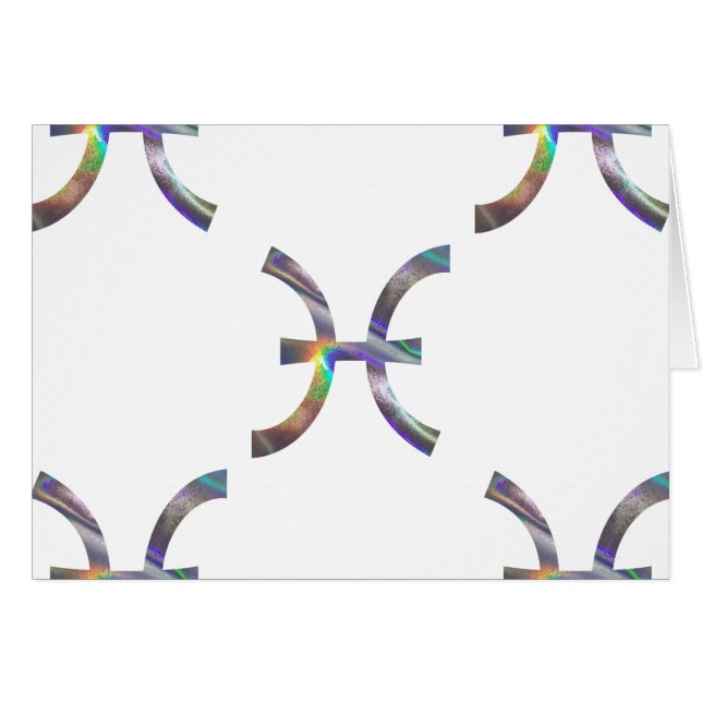 hologram Pisces (Voorkant Horizontaal)