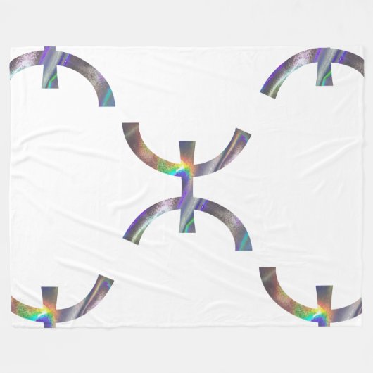 hologram pisces deken (Voorkant (Horizontaal))