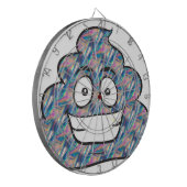 hologram poop emoji dartbord (Voorkant Links)