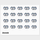 hologram poop emoji hart sticker (Vel)