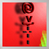 hologram roze v2 kopie poster (Voorkant)