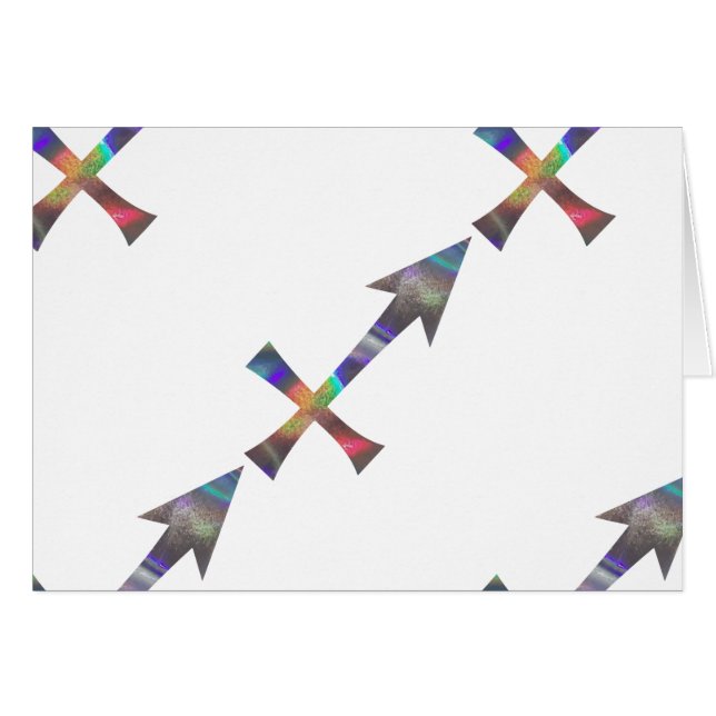 hologram Sagittarius (Voorkant Horizontaal)