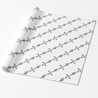 hologram Sagittarius Cadeaupapier