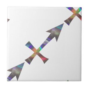 hologram Sagittarius Tegeltje