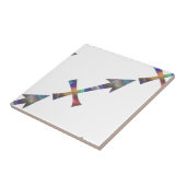 hologram Sagittarius Tegeltje (Zijkant)