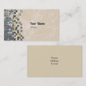 Hologram Sequin Visitekaartje (Voorkant / Achterkant)