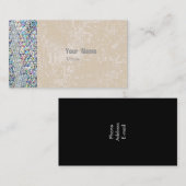 Hologram Sequin Visitekaartje (Voorkant / Achterkant)