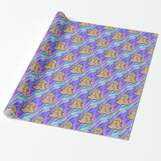 hologram storttroep cadeaupapier (Uitgerold)