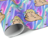 hologram storttroep cadeaupapier (Rol Hoek)